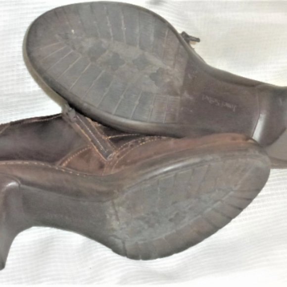 WMSHO1 - Josef Seibel WOMAN'S LEATHER BOOTS SZ 7 Ankle Boots European Hungary - Picture 9 of 10